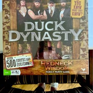 NWT-Duck Dynasty Redneck Wisdom Family Party Game